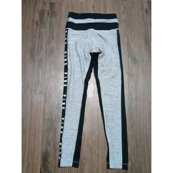 Pink By Victoria's Secret Ultimate Athletic Pants Womens Small Gray Black Stretc - Picture 4 of 4